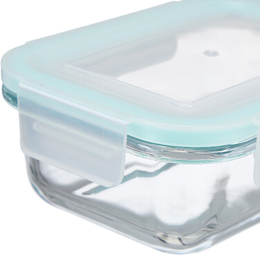 Relaxdays Glass Containers with Lids Set