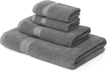 Набір рушників Modern Threads Trefoil Filigranes (6 шт.) з двобортів'яним дзеркальним жаккардом, 100% бавовна, преміум-якість