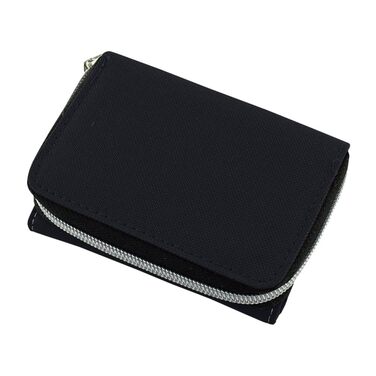 Wallet with name design (black, tractor)