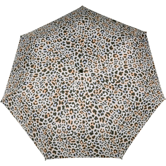 Зонт Knirps Taschenschirm Slim Duomatic з автоматичним відкриванням/закриванням та UV-захистом Renature - Green (Jaguar Apricot)