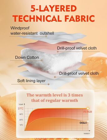 Чоловічий пуховий жилет Flygo - теплий, легкий, без рукавів, темно-сірий, XS