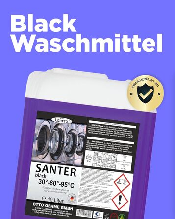 Рідкий пральний засіб Lorito Santer Color для кольорової білизни, 10 л