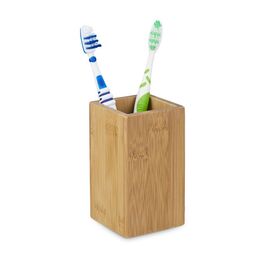 Bamboo Toothbrush Holder