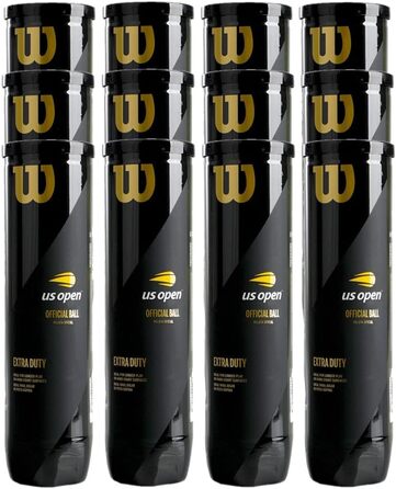 Wilson US Open Tennis Balls - 48 Pack
