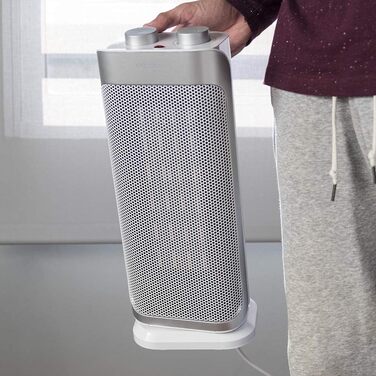 Обігрівач керамічний Cecotec ReadyWarm 6250 Sky Style, 2000 Вт, 3 режими, термостат, осциляція 90°, захист від перекидання та перегріву, до 25 м²
