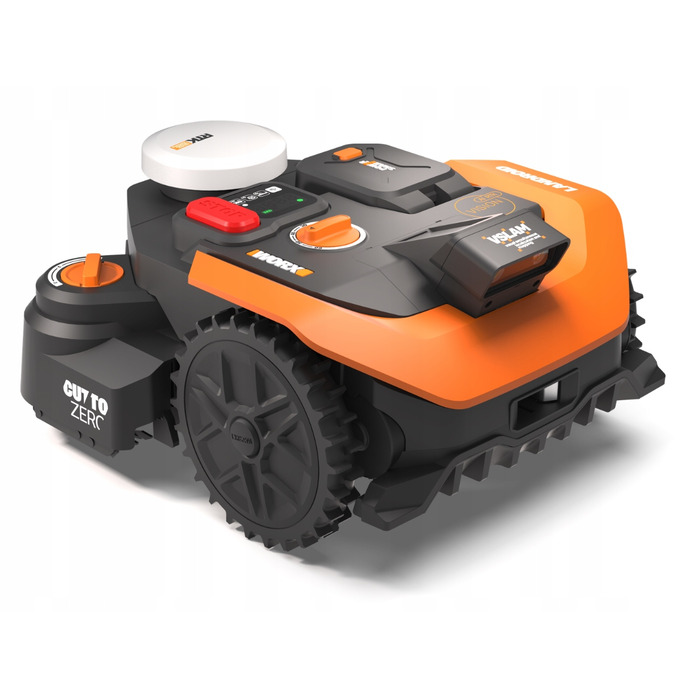 Робот-газонокосарка WORX Landroid Vision Cloud WR340E для ділянок до 600 м², зі стереокамерою та RTK