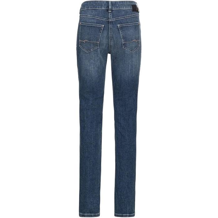 Жіночі джинси MAC Melanie Stretchdenim сірі (40W/30L, Mid Blue Used/L30) - еластичні, класичний крій