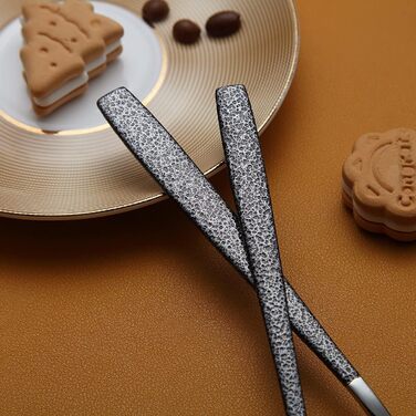 Набір столових приборів 30 предметів з титановим покриттям та ручками Mars, нержавіюча сталь, золоте покриття, на 6 осіб