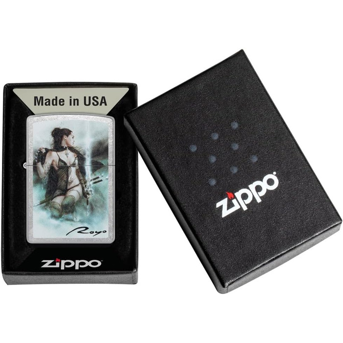 Запальничка Zippo Street Chrome Luis Royo, кишенькова, оригінал