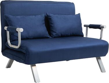 HOMCOM Adjustable Backrest Sleeper Sofa