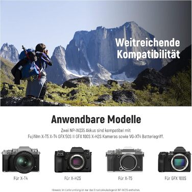 Запасний акумулятор та зарядний пристрій NEEWER для Canon EOS R7, R5, R6, 5D III, IV, 6D II, 7D II, 70D, 80D, 90D (2250mAh, 2 шт., LCD, USB-C)