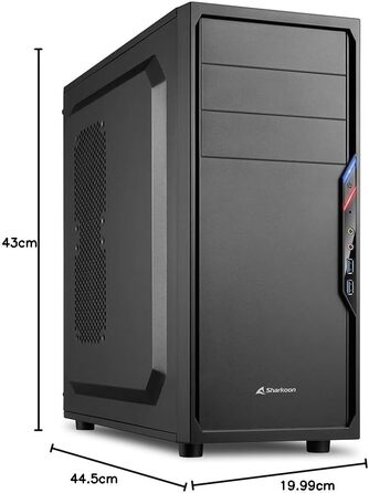 Sharkoon VS4-V USB 3.0 Negra: USB-хаб з 2 портами USB 3.0 чорного кольору