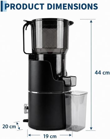 Шнекова соковижималка GarveeHome Entsafter Slow Juicer 250W для холодного віджиму