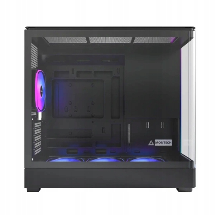 Корпус Montech King 15 Pro Black Midi Tower, чорний