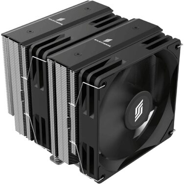 SILENTWARE CPU-Luftkühлер: Dual-Tower, 6 теплових трубок, 2х 120мм вентилятори PWM, RGB підсвітка, TDP до 265W, сумісний з Intel LGA 115X/1200/1700/1851 та AMD AM4/AM5 (Titan Performance)