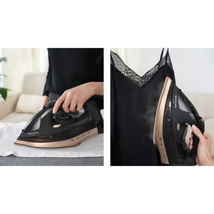 Парова праска Mozano Perfect Smooth, 3200 Вт, керамічна підошва, 350 мл