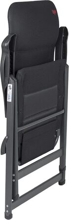 Кемпінговий стілець Crespo AP/237-AD-80, чорний, одинарний