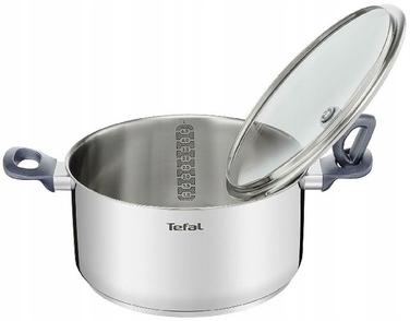 Каструля Tefal Daily Cook G7124614, нержавіюча сталь, 5 л, для індукційних плит