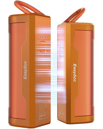 Електричні грілки для рук EasyAcc 10000mAh, 2 шт. з LED-дисплеєм, 3 режими нагріву, для кемпінгу, полювання, Рейно