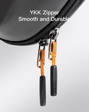 Inateck Electronics Case, Water-Resistant Accessory Bag, USB Cable Gadget Organizer Bag, Travel-Friendly