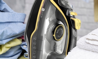 Парова праска Electo з керамічною підошвою, 3000 Вт, 380 мл, бежево-коричнева