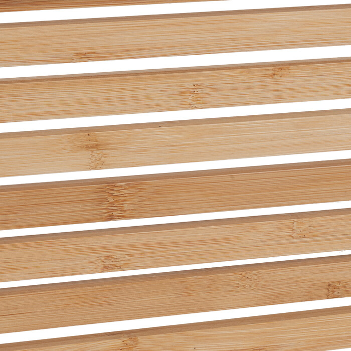 Relaxdays Bathtub Shelf Bamboo