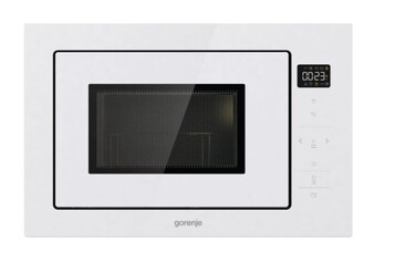 Мікрохвильова піч Gorenje BM251SG2BG, чорне скло, 900 Вт, 25 л, гриль 1000 Вт