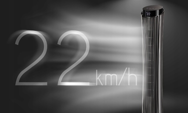 Колонний вентилятор Electo Electropro1, чорний