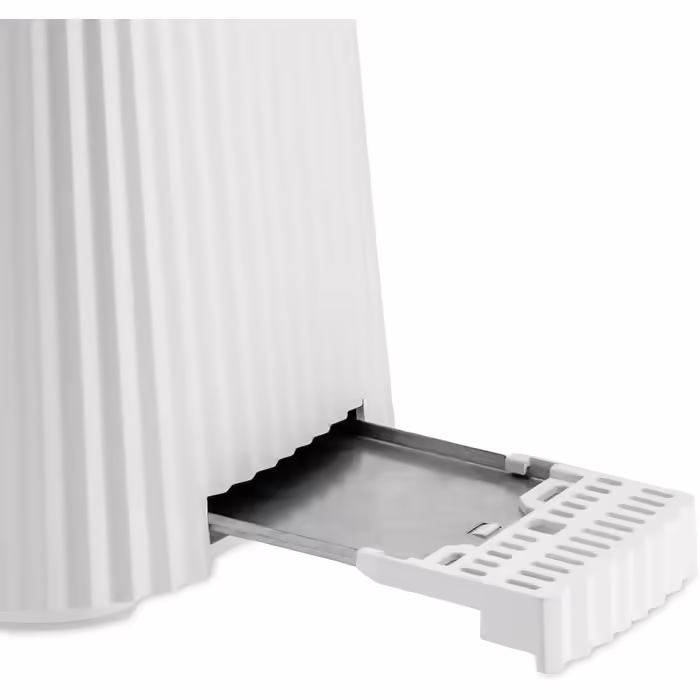 Тостер Alessi Plissé MDL08 W, 850 Вт, білий, 6 режимів, термопластик, європейська вилка, дизайнерський