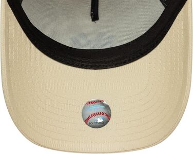 Кепка бейсболка New Era MLB New York Yankees коричнева з логотипом, регульована Snapback