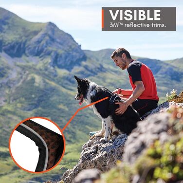 Шлейка для собак Non-Stop Dogwear Rock Harness, розмір M, чорний колір