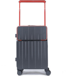 Тролей для подорожей Gorilla Hartschalen з відділенням для ноутбука та TSA замком (сірий)