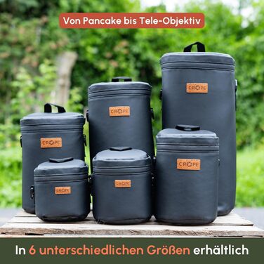 Водонепроникний чохол для об'єктива C-Rope з водонепроникною блискавкою - захисний мішечок для камери - преміум чохол для об'єктива - XS