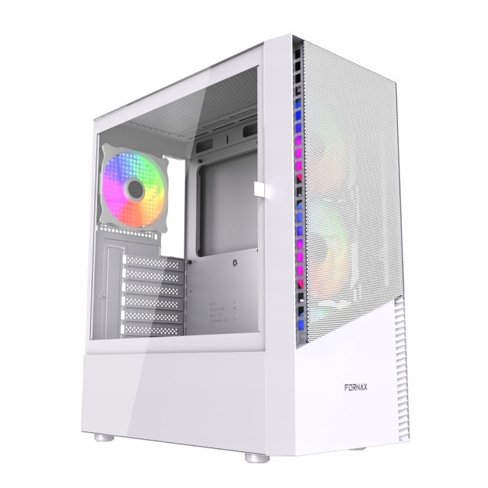 Корпус Gembird Fornax 4300 ARGB Midi Tower, білий