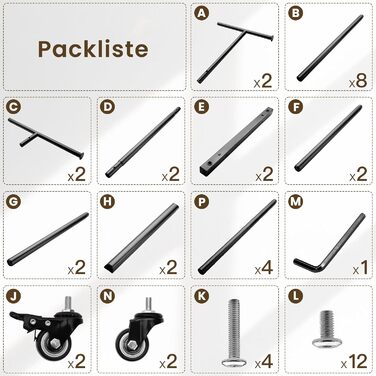 Стійка для одягу Treeboy на колесах, мобільна вішалка для одягу з 2 перекладинами та полицею, міцна до 95 кг, легко ковзаючі колеса, швидкий монтаж для спальні, вітальні, пральні, гардеробної (Чорний, 41Tx113Bx162H(2Rods))