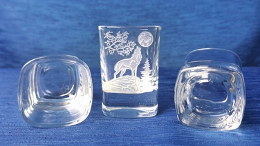 Набір стопок для горілки Art-Glass Myśliwskie, прозорі, 50 мл, 6 шт.
