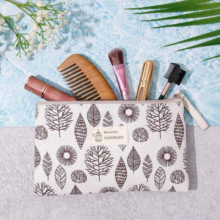 Косметичка для подорожей Czemo (4 шт.) з тканини, водонепроникна, з монетницею, для жінок