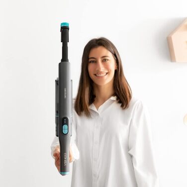 Вертикальний бездротовий пилосос Cecotec Ultraleicht Scoba: 210 Вт, 20 кПа, цифровий двигун, 45 хв роботи, Jalisco-насадка та щітка