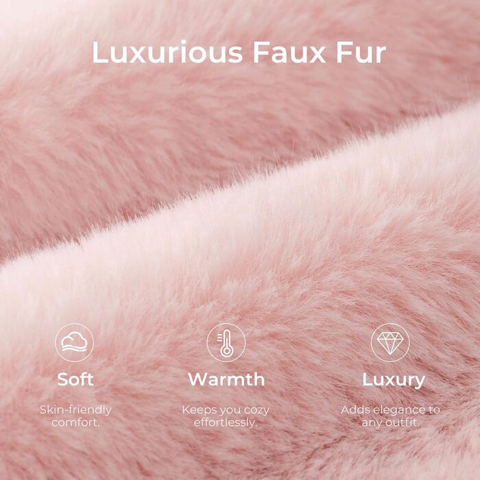 Жіночі плюшеві домашні тапочки Snug Leaves з штучним хутром та Memory Foam (36/37 EU, Рожеві)