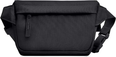 GOT BAG поясна сумка Hip Bag 2.0 з переробленого пластику Ocean Impact | Водовідштовхуюча поясна сумка | Стильна сумка через плече з регульованим ремінцем (Чорний)