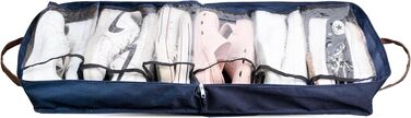 Shoe Bag for Travel, Portable Shoe Organizer, Storage Bag, Shoe Bag for Women and Men, Multicolor, Dark Blue