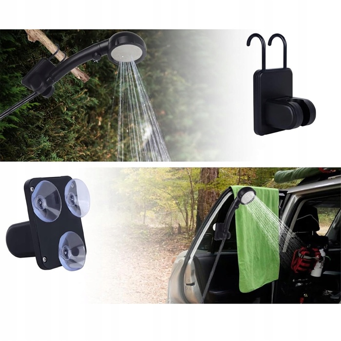 Портативний душ із розумним дисплеєм та регулюванням температури