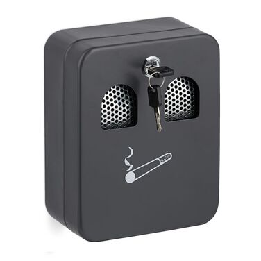 Relaxdays Hand towel holder in anthracite