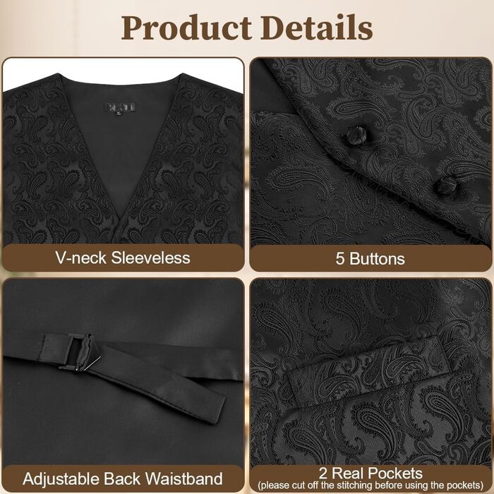 Чоловічий жилет 3шт. Комплект: жилет, краватка, нагрудна хустинка. Пазлі, квіти, жаккард, вінтаж, класика. Розміри M~XL