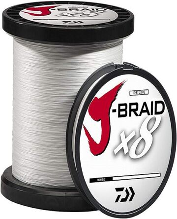 Плетена рибальська волосінь Daiwa J-Braid, для спінінгу, міцна, японська якість