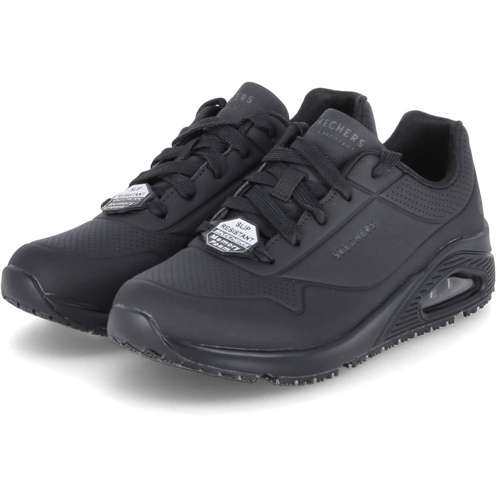 Черевики Skechers UNO SR для жінок, робочі кросівки, чорний, синтетика, розмір 39 EU