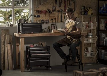 Keter 5-Drawer Tool Wagon with Wheels