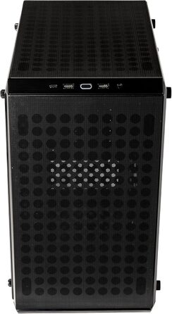 Корпус Cooler Master MasterBox Q300L V2 Mini-Tower Micro-ATX з USB 3.2 Gen 2x2, 120 мм вентилятор, загартоване скло, чисте кабельне прокладання та кілька варіантів охолодження