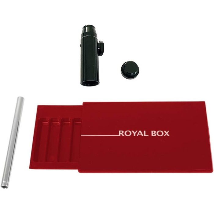 Коробка Royal Box з тюбиками та безкоштовним дозатором для нюхального тютюну, різні варіації, червоний колір