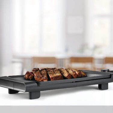 Електрогриль Taurus Steakmax 2200W з антипригарним покриттям, 49 x 27 см, з піддоном для жиру, чорний | 2200W